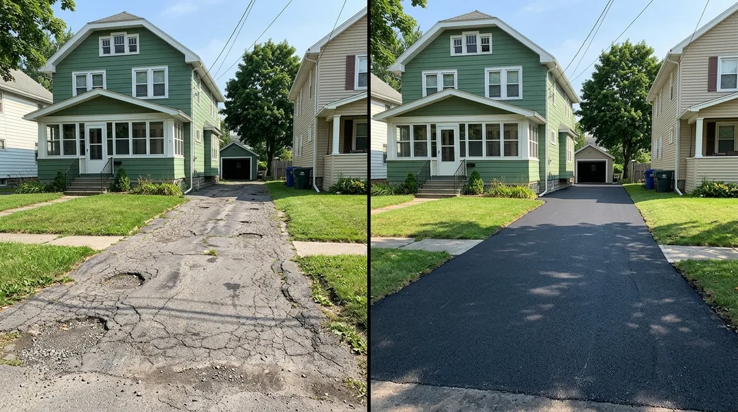 Result asphalt paving in Syracuse - Syracuse Asphalt Paving