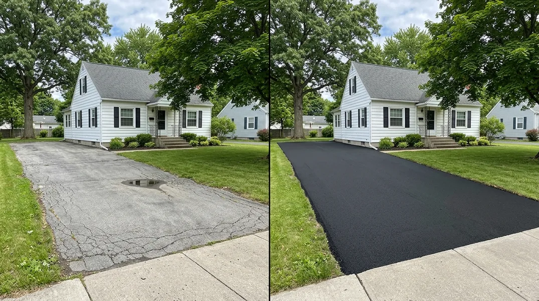 Result asphalt paving in Syracuse - Syracuse Asphalt Paving