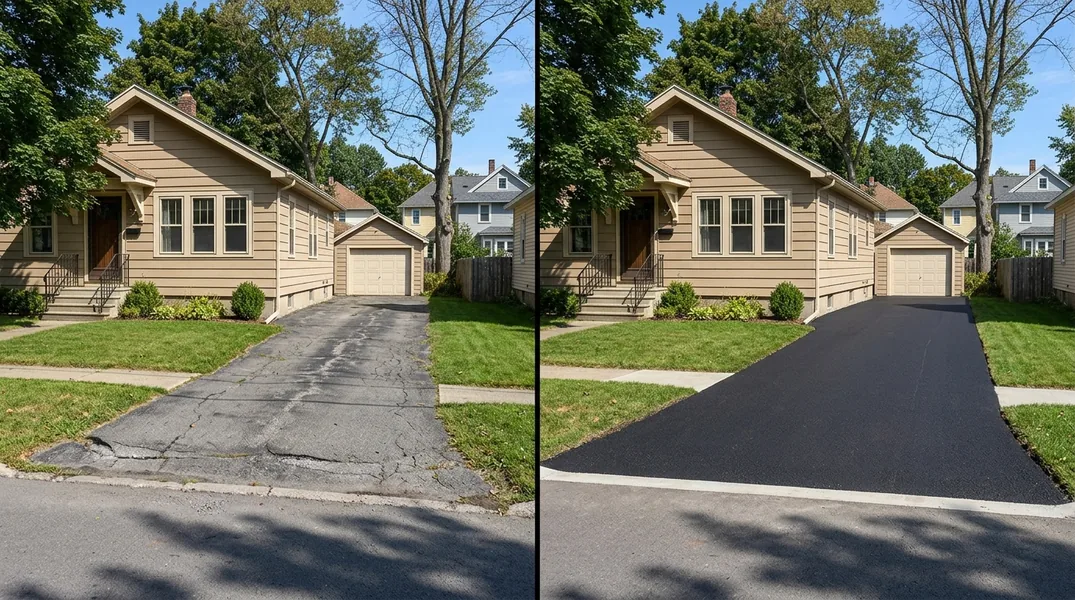Result asphalt paving in Syracuse - Syracuse Asphalt Paving