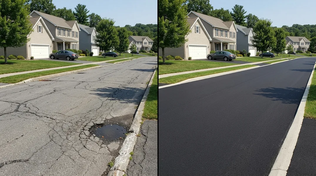 Result asphalt paving in Syracuse - Syracuse Asphalt Paving